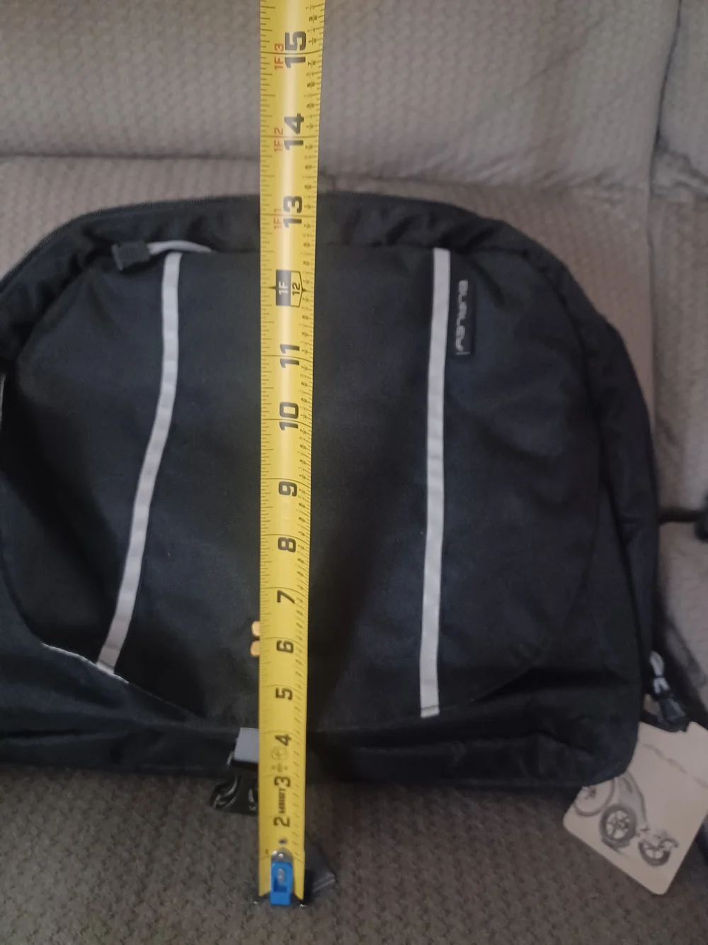 Burley Bags - Travoy Upper Transit Bag, Black - 960081 - NWT